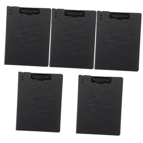 STOBOK 5pcs Folder Folder Nurse Folding Clipboard Document Folder Organizer Practical Multi- Function File Folder Writing Plastic Folders Plastic File Clip Portable Office Supplies A4