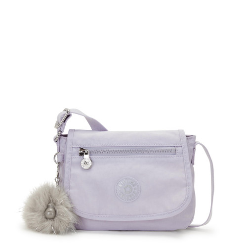 Kipling Women's Sabian Mini Crossbody, Lightweight Everyday Purse, Shoulder Bag, Fresh Lilac GG