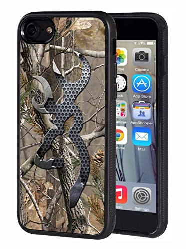 iPhone 7 Case,iPhone 8 Case,Slim Anti-Scratch TPU Rubber Protective Case Cover for Apple iPhone 7/iPhone 8 4.7 inch - Browning Camo