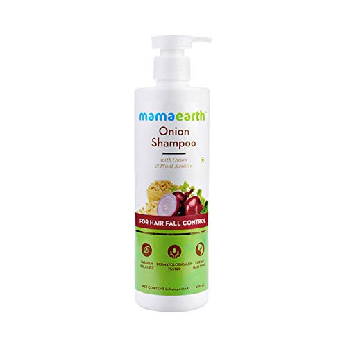 NWIL Onion Shampoo for Hair Growth & Hair Fall Control with Onion Oil & Plant Keratin 400ml