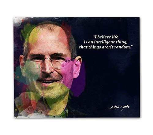 Steve Jobs Quotes Wall Art, 8"x10" Unframed Art Print - Stunning Jobs Wall Decor Steve Jobs Quotes Wall Art, 8"x10" Unframed Art Print - Stunning Jobs Wall Decor