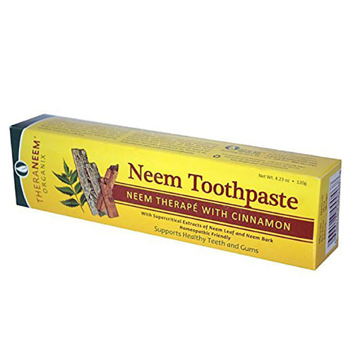 TheraNeem Cinnamon Toothpaste Organix South 4.23 oz Paste