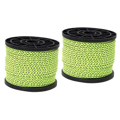 BESPORTBLE 2pcs Tent Rope Outdoor Camping Accessories Tent Cord Tent Reflective Cord Reflective Camping Rope Tent Guyline Tent Guy Lines Hiking Reflective Cord Fluorescence Tent Line