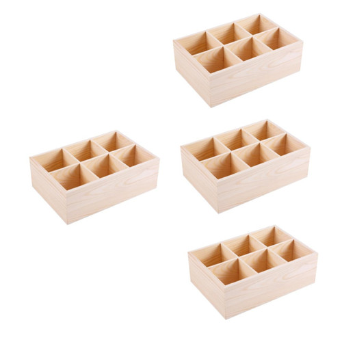 VILLCASE 4pcs Box Pencil Holder for Desk Remote Pen Holders for Desk Flatware Tray Desk Organizer Open Storage Bin Color Crayons Desk Crayon Holder Pine Wood Storage Box Wooden Office VILLCASE 4pcs Box Pencil Holder for Desk Remote Pen Holders for Desk Flatware Tray Desk Organizer Open Storage Bin Color Crayons Desk Crayon Holder Pine Wood Storage Box Wooden Office