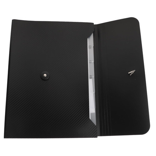 STOBOK 4 Pcs Extension Folder Expandable Filing Folders Expanding File Wallet Paper Protector Sleeves Document Folder Expandable Expanding Zip File Plastic Folder Bag A4 Desktop