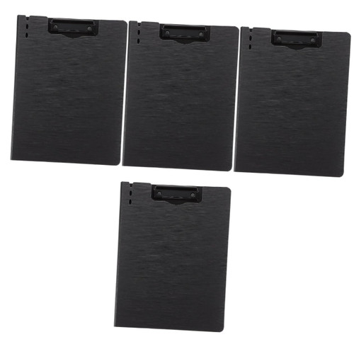 Tofficu 4pcs Folder Folder Practical File Holder Foldable Nurses Board Nurse Clipboard A4 File Folder Board Folding Board Writing Plastic Folders Portable Clipboard Pp Office Adhesive