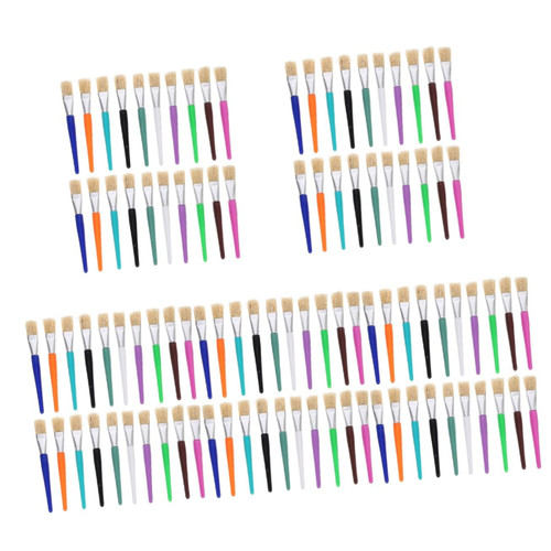 Lurrose 100 Pcs Children's Graffiti Brush Oil Painting Brush Watercolor Brush Children s Paintbrush Bulk Paint Brushes Children Painting Brush Toddler Plastic Rod Drawing Tool Major Lurrose 100 Pcs Children's Graffiti Brush Oil Painting Brush Watercolor Brush Children s Paintbrush Bulk Paint Brushes Children Painting Brush Toddler Plastic Rod Drawing Tool Major