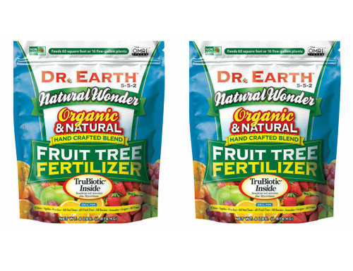 Dr. Earth 708P Organic 9 Fruit Tree Fertilizer in Poly Bag, 4-Pound (Tw? ???k)