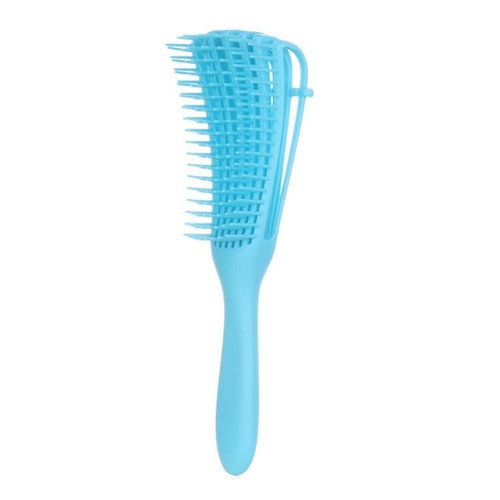 SURURA Haircombforwomen Hair Brush Scalp Massage Comb Women Detangle Hairbrush Comb Health Care Comb for Salon Hairdressing Styling Curly Comb (Color : Blue)