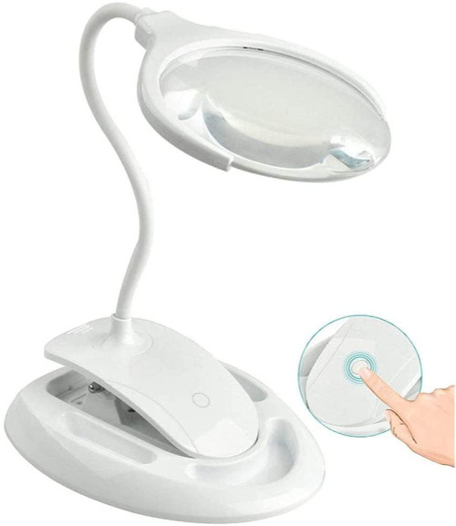 3X 8X Desktop Magnifying Glass, Adjustable Light 6LED Table Lamp Magnifying Glass, Great Hands Free Magnifier for Reading, Hobbies, Crafts, Workbench, Diamond Art 3X 8X Desktop Magnifying Glass, Adjustable Light 6LED Table Lamp Magnifying Glass, Great Hands Free Magnifier for Reading, Hobbies, Crafts, Workbench, Diamond Art