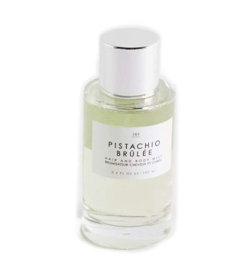 Gourmand Chai Epice Hair + Body Mist 3.4 Fl.Oz! Blend Of Milk Vanilla Mousse, Pistachio and Vanilla Bean! Perfumed Hair & Body Mist For All Day Long-Lasting Freshness! Choose Your Scent! (Pistachio)