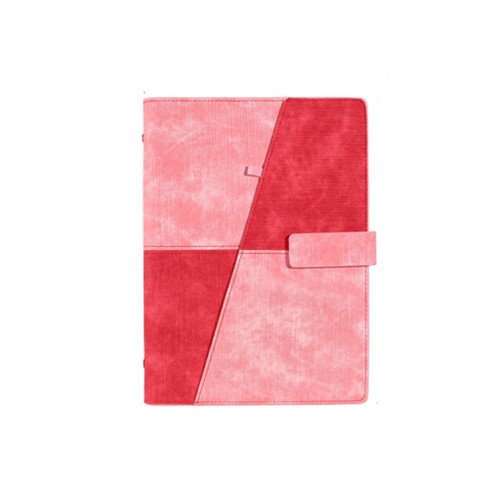Journal Notebook Journal A5 Buckle Notebook Creative Simple Notepad Portable Exquisite Diary for College Homeschool Office School Office Business (Color : Red)