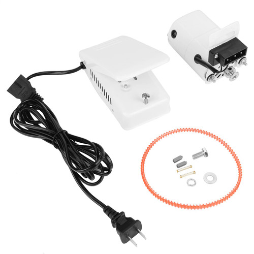 Sewing Machine Motor + Sewing Machine Foot Overlock Parts Accessories Overedger Serger Motor for Domestic CN Plug 110V Controller/Pedal?Home Sewing Machine Motor + Sewing Machine Foot Overlock Parts Accessories Overedger Serger Motor for Domestic CN Plug 110V Controller/Pedal?Home
