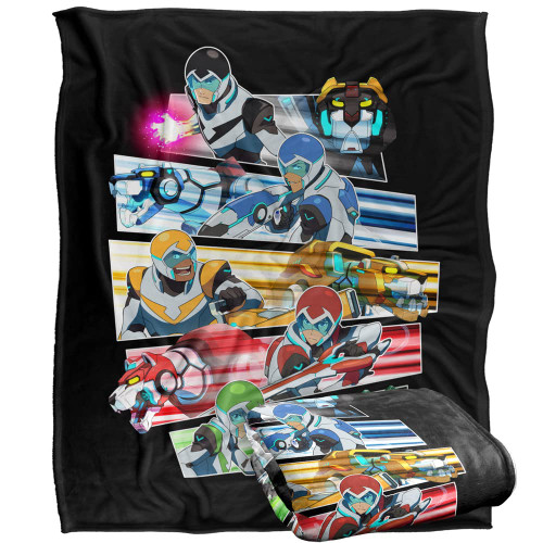 Voltron Blanket, 50"x60" Paladins Strike Silky Touch Super Soft Throw Blanket