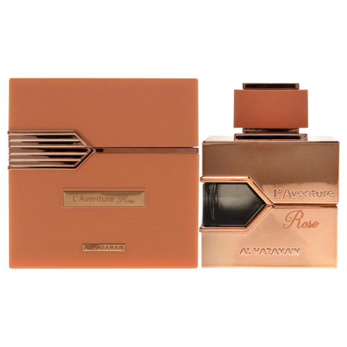 Al Haramain L'aventure Rose for Women Eau de Parfum Spray, 3.4 Ounce Al Haramain L'aventure Rose for Women Eau de Parfum Spray, 3.4 Ounce