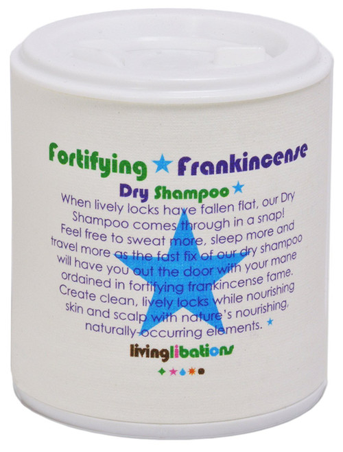 Living Libations - Organic Fortifying Frankincense Dry Shampoo | Natural, Wildcrafted, Vegan Clean Beauty (1.69 oz | 50 ml)