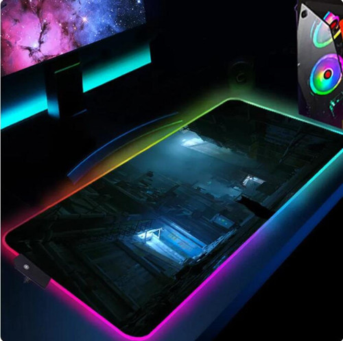 Mouse Pads LED Keyboard Mat RGB Mousepad Stray Mouse Pad Cat Gamer Computer Desks Pc Desk Protector Gaming Mats Pads XXL 900x400x4MM