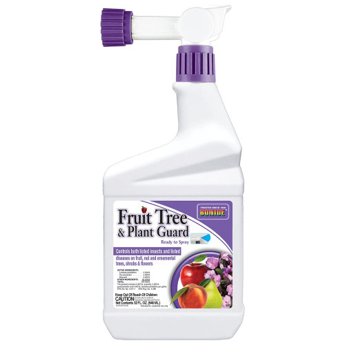Bonide Fruit Tree & Plant Guard, 32 oz Ready-to-Spray Insect & Disease Control for Trees, Shrubs and Flowers