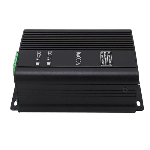 Genset Charger, Low Consumption Reverse Aluminum Alloy Housing AC100-240V Generator Battery Charger for Charging (12V)