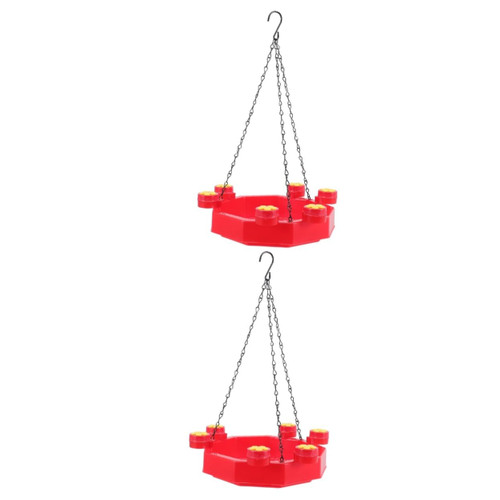 CLISPEED 2pcs Hummingbird Feeder Birds Eye Decorative Bird Cage Hanging Bird Bath Da Bird Smart Bird Feeder Bird Feeders Hanging Bird Feeder Bird Feeder Hopper Hanging Bowl Intelligent