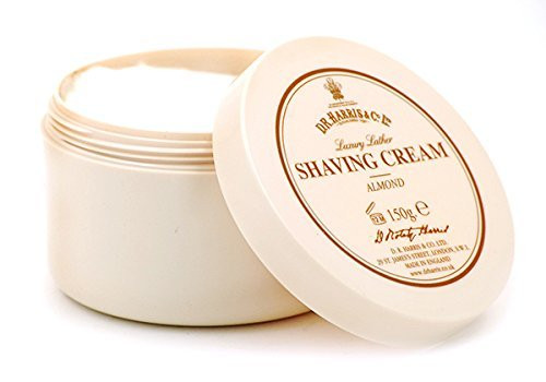 D.R. Harris Almond Luxury Lather Shaving Cream Bowl