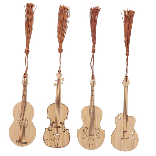 ONDIAN Beautiful Musical Instrument Bookmark Reading Bookmark Reading Book Markers Bookmark Bible Tabs Bible Bookmark Bookmark Bookmark Guitar Bookmark Tag