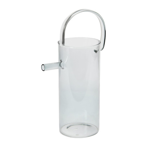 Bloomingville Quart Glass Watering Can, Blue