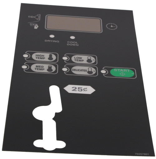 ALLIANCE Laundry Systems Overlay Sq Bc/Bx Text Stk (70257801)