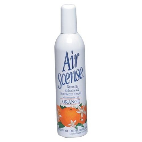 Air Scense Air Freshener, Orange - 7 Oz, 4 pack ( Value Bulk Multi-pack)