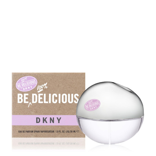 DKNY Be 100% Delicious Eau de Parfum Perfume Spray For Women, 1.0 Fl. Oz.