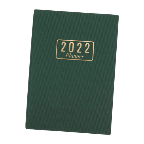 Ciieeo 3 Pcs 2022 Agenda Book Schedule Book Agenda Notepad Office Notebook Blank Notepad Daily Appointment Book 2022 to Do List Planner Handbook Daily Writing Notebook Business Manual A5