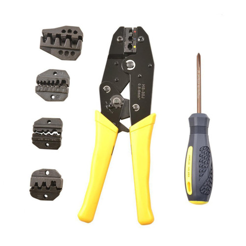 Housoutil E Tool Crimping Pliers Wire Stripper Crimper Flush Cutter Pliers Cable Crimping Tool Electrician Pliers Wire Stripper Kit Steel Wire Cutter Trimmer Cutting Plier Electronic Toolkit