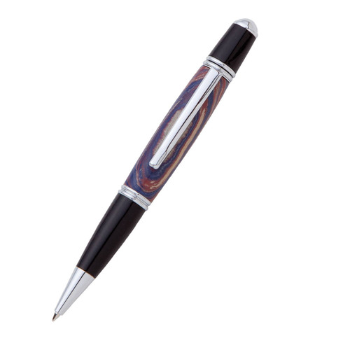 Penn State Industries PKGAPENCH Gatsby Twist Ballpoint Pen Kit Woodturning Project (5, Chrome)