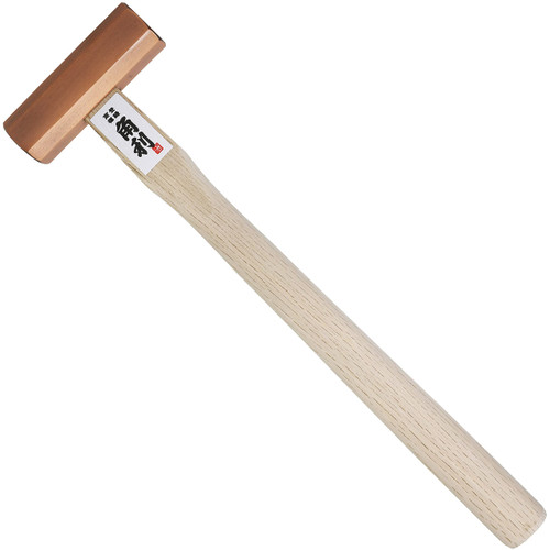 KAKURI Chisel Hammer GENNO 13 oz (375g) Japanese Woodworking Carpenter Hammer for Chisel, Plane, Nail, Heavy Duty Japanese Carbon Steel, Bronze Plated Octagonal Head, Wood Handle, Made in JAPAN KAKURI Chisel Hammer GENNO 13 oz (375g) Japanese Woodworking Carpenter Hammer for Chisel, Plane, Nail, Heavy Duty Japanese Carbon Steel, Bronze Plated Octagonal Head, Wood Handle, Made in JAPAN