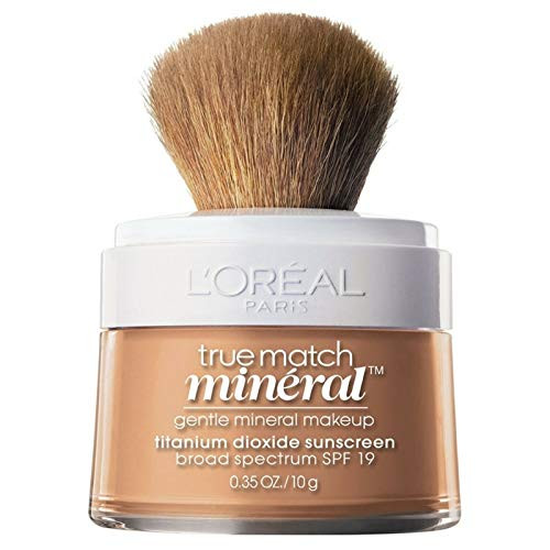 L'Oreal True Match Mineral Foundation, Sun Beige [468], 0.35 oz (Pack of 2)