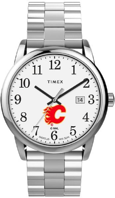 Timex Men's Easy Reader 38mm Watch - Calgary Flames with Expansion Band