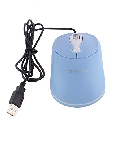 Storite Wireless Mouse/Arc Mice USB 2.4G Micro Receiver Stylish Slim Mouse/mice for Laptop Notebook MacBook Desktop Computer (Optical Mouse- Blue)