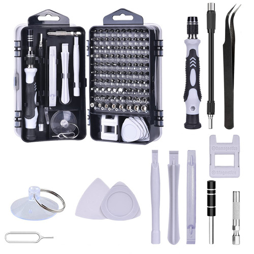 HIOD 115 in 1 Precision Screwdriver Set of Screw Driver Bit Set Multi-Function Mobile Phone Repair Device Hand Tools Torx Hex