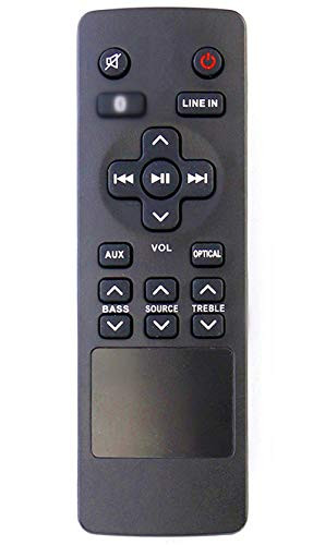 ALLIMITY RTS7010B Replaced Remote Control Fit for RCA Home Theater Sound Bar RTS7010B-E1 RTS7110B RTS7630B RTS739BWS