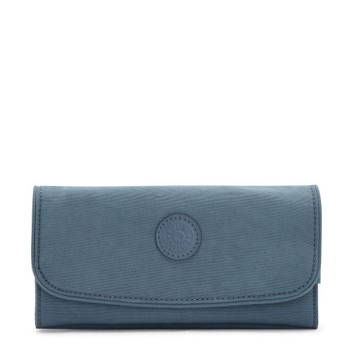 Kipling Women's Money Land Wallet, RFID Anti-Hacker Technology Wallet, Nylon Snap Wallet