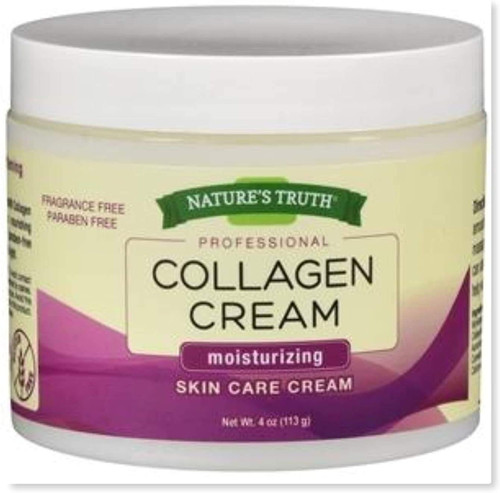Natures Truth Professional Collagen Cream, Moisturizing, 4 Ounces Each (3)