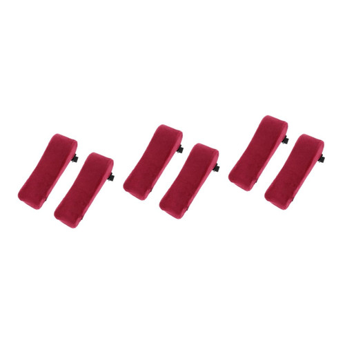 Ciieeo 6 pcs Chair arm pad Desk Chair Pillow Chair armrest Pads chiar Elbow Pillow Computer Chair arm Rest Chair armrest Pillow Office Stress Reliever Buffer Sleeve Crystal Velvet