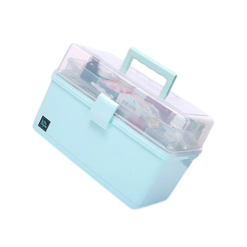 GLEAVI Box Emergency Medicine Case Drugs Storage Container Medicine Carrying Case Portable Medicine Pill Storage Case Child First Aid Emergency Kit