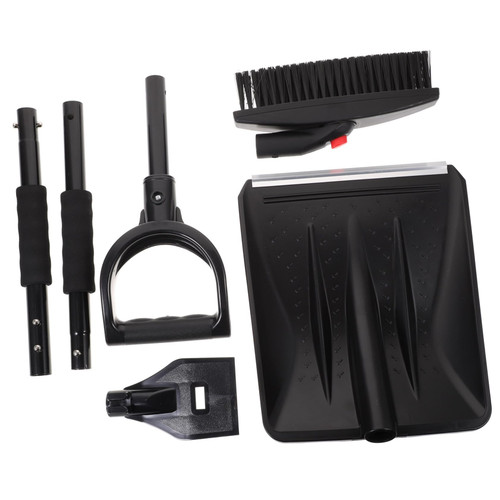 1 Set car Snow Shovel Snow Shovel for car Folding Snow Shovel Collapsible Snow Shovel Emergency Snow Shovel Folding Shovel Snow Removal for Cars Suite abs Telescopic Travel