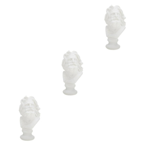 GANAZONO 3pcs Flower Arrangement Greek David Head David Bust Statue Goddess Head Planter Greek Statue Planter Greek Statue Head Bonsai Pots Plant Pot Statuette White Synthetic Resin Indoor GANAZONO 3pcs Flower Arrangement Greek David Head David Bust Statue Goddess Head Planter Greek Statue Planter Greek Statue Head Bonsai Pots Plant Pot Statuette White Synthetic Resin Indoor
