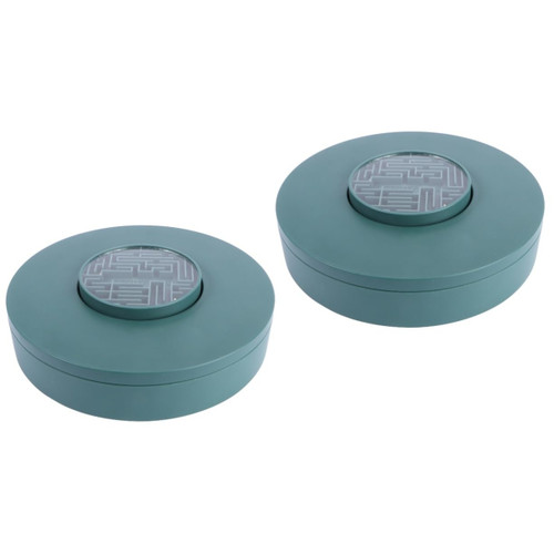 VOSAREA 2 pcs Boxes candy box Candies Relish Serving Bowl cookie trays with lids appetizer serving tray fruits serving plate snack dish Divided Serving Dishes nut tasty dried fruit plastic