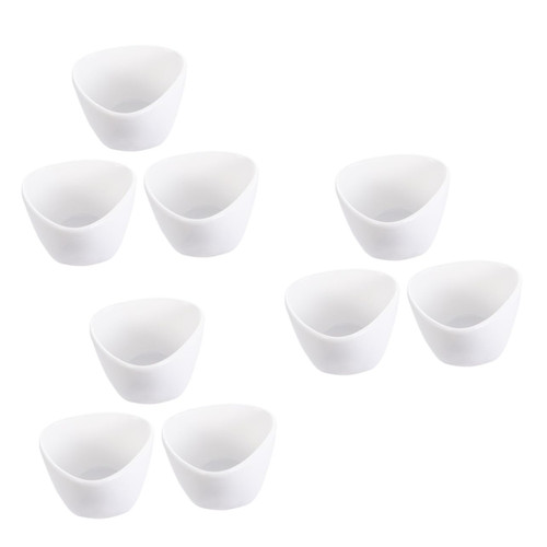 Yardwe 9 Pcs Planter Pots for Indoor Plants Indoor Plant Pots Planters for Indoor Plants Outdoor Decor Plant Pots Indoor Flower Pots Succulents Flower Pot Flower Vessel Ceramics White