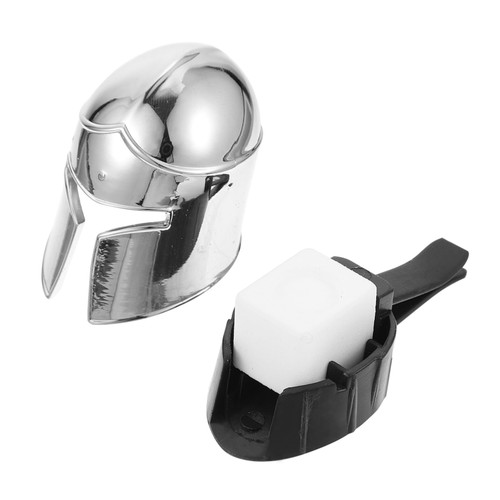 LALAFINA 4 Sets Essential Oil Diffuser car Perfume Diffuser Car Fragrance Diffuser car Vent air Diffuser for car Automobile Inner Decoration Zinc Alloy Bright Silver Small Box