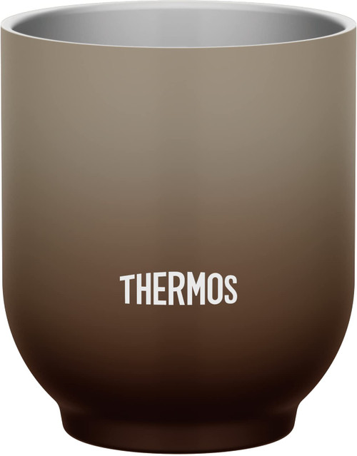 Thermos JDT-300 BW Vacuum Insulated Cup, 10.1 fl oz (300 ml), Brown