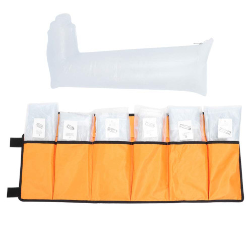 First Aid Air Splint Kits 7pcs Leg Arm Inflatable Air Splint Set Outdoor Camping First Aid Emergency Kit